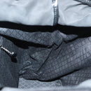 GUCCI Bamboo Tote Bag Nylon Black Silver 002 2058 0412 5 Auth ep10054-18