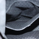 GUCCI Bamboo Tote Bag Nylon Black Silver 002 2058 0412 5 Auth ep10054-20