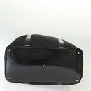 GUCCI Bamboo Tote Bag Nylon Black Silver 002 2058 0412 5 Auth ep10054-5