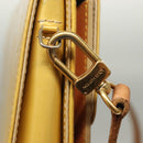 LOUIS VUITTON Monogram Vernis Motto Accessory Pouch Beige M91136 LV Auth ep10064-9