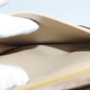 LOUIS VUITTON Monogram Vernis Motto Accessory Pouch Beige M91136 LV Auth ep10064-22