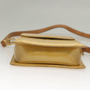 LOUIS VUITTON Monogram Vernis Motto Accessory Pouch Beige M91136 LV Auth ep10064-5