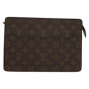 LOUIS VUITTON Monogram Pochette Homme Clutch Bag M51795 LV Auth ep10072-13