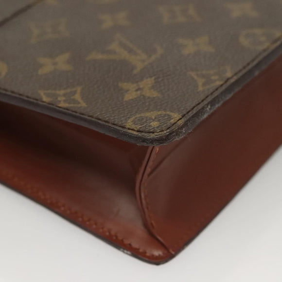 LOUIS VUITTON Monogram Pochette Homme Clutch Bag M51795 LV Auth ep10072