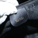 GUCCI Bamboo Hand Bag Leather 2way Black Gold 001 2852 1577 0 Auth ep10073-18