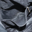 GUCCI Bamboo Hand Bag Leather 2way Black Gold 001 2852 1577 0 Auth ep10073-20