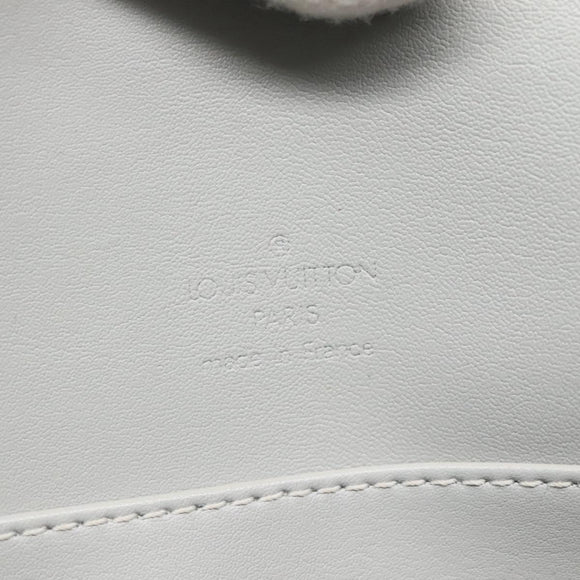 LOUIS VUITTON Monogram Vernis Thompson Street Bag Gris M91008 LV Auth ep10078