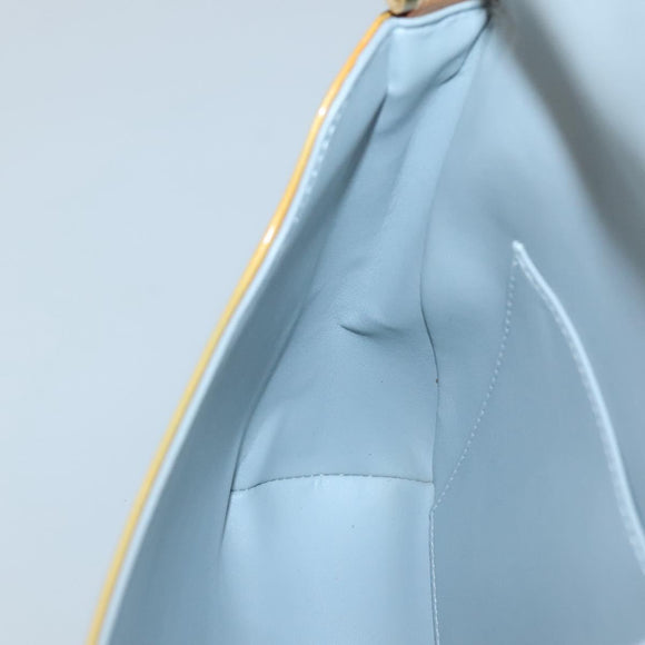 LOUIS VUITTON Monogram Vernis Thompson Street Bag Gris M91008 LV Auth ep10078