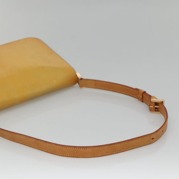 LOUIS VUITTON Monogram Vernis Thompson Street Bag Gris M91008 LV Auth ep10078