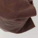 LOEWE Nappa Aire Hand Bag Leather Pink Gold Auth ep10081-17