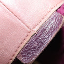 LOEWE Nappa Aire Hand Bag Leather Pink Gold Auth ep10081-12