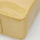 LOUIS VUITTON Monogram Vernis Columbus Tote Bag Beige M91023 LV Auth ep10083-15