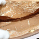 GUCCI Bamboo Hand Bag Suede Beige Gold 000 2853 0260 0 Auth ep10084-15