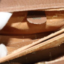 GUCCI Bamboo Hand Bag Suede Beige Gold 000 2853 0260 0 Auth ep10084-19