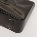 GUCCI Hand Bag Patent leather 2way Silver Brown 000 2058 0504 5 Auth ep10087-10