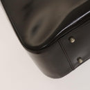 GUCCI Hand Bag Patent leather 2way Silver Brown 000 2058 0504 5 Auth ep10087-15