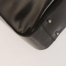 GUCCI Hand Bag Patent leather 2way Silver Brown 000 2058 0504 5 Auth ep10087-17