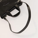 GUCCI Hand Bag Patent leather 2way Silver Brown 000 2058 0504 5 Auth ep10087-7