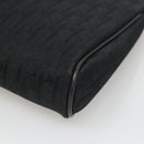 Christian Dior Trotter Canvas Clutch Bag Black Auth ep10093-10