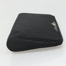 Christian Dior Trotter Canvas Clutch Bag Black Auth ep10093-5