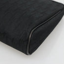 Christian Dior Trotter Canvas Clutch Bag Black Auth ep10093-8