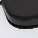 CELINE Shoulder Bag Leather Brown Gold Auth ep10103-16