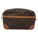 LOUIS VUITTON Monogram Compiegne 28 Clutch Bag M51845 LV Auth ep10111-13
