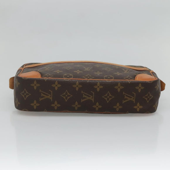 LOUIS VUITTON Monogram Compiegne 28 Clutch Bag M51845 LV Auth ep10111