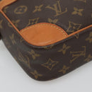 LOUIS VUITTON Monogram Compiegne 28 Clutch Bag M51845 LV Auth ep10111-14