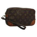 LOUIS VUITTON Monogram Marly Dragonne PM Clutch Bag M51827 LV Auth ep10117-1