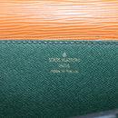 LOUIS VUITTON Epi Serviette Conseiller Zipangu Gold M54428 LV Auth ep10133-18