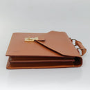 LOUIS VUITTON Epi Serviette Conseiller Zipangu Gold M54428 LV Auth ep10133-4