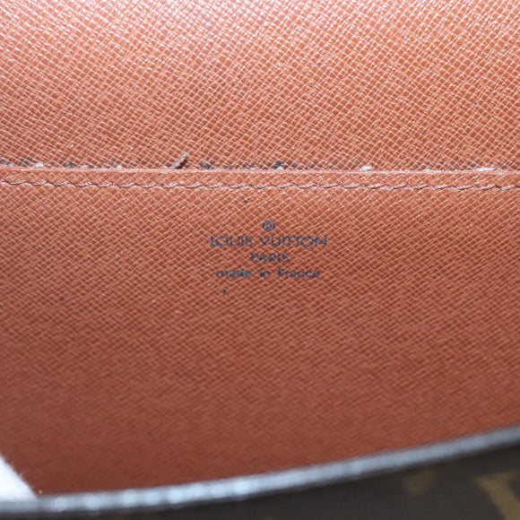 LOUIS VUITTON Monogram Porte Documents Bandouliere Bag M53338 Auth ep10146