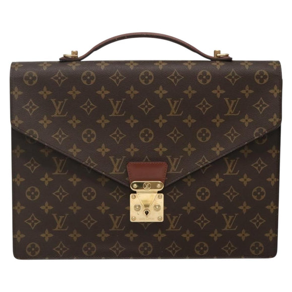 LOUIS VUITTON Monogram Porte Documents Bandouliere Bag M53338 Auth ep10146