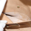 GUCCI GG Supreme Web Sherry Line Clutch Bag PVC Beige Red 89 01 030 Auth ep10148-18