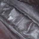 GUCCI Bamboo Hand Bag Leather 2way Gold Black 001 2123 1577 Auth ep10149-10