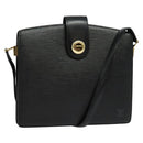 LOUIS VUITTON Epi Capuchin Shoulder Bag Black M52342 LV Auth ep10154-1