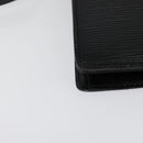 LOUIS VUITTON Epi Capuchin Shoulder Bag Black M52342 LV Auth ep10154-14