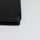 LOUIS VUITTON Epi Capuchin Shoulder Bag Black M52342 LV Auth ep10154-15