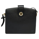 LOUIS VUITTON Epi Capuchin Shoulder Bag Black M52342 LV Auth ep10154-13