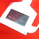 FENDI Zucchino Tote Bag Vinyl Red White Auth ep10155-10