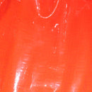 FENDI Zucchino Tote Bag Vinyl Red White Auth ep10155-11