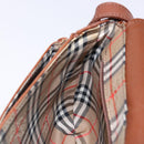 Burberrys Shoulder Bag Leather Brown Gold Auth ep10157-18