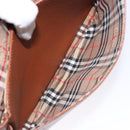 Burberrys Shoulder Bag Leather Brown Gold Auth ep10157-20