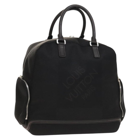 LOUIS VUITTON Damier Geant Avantulier Boston Bag Black M93062 LV Auth ep10164