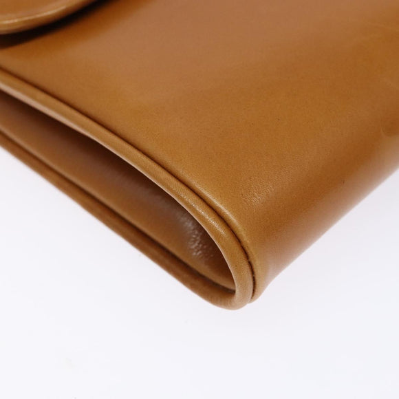 GUCCI Shoulder Bag Leather Brown Gold 004 056 0002 Auth ep10168