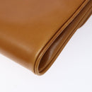 GUCCI Shoulder Bag Leather Brown Gold 004 056 0002 Auth ep10168-16