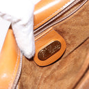 GUCCI Shoulder Bag Leather Brown Gold 004 056 0002 Auth ep10168-19