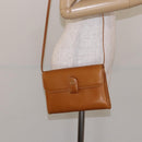 GUCCI Shoulder Bag Leather Brown Gold 004 056 0002 Auth ep10168-24