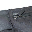 GUCCI GG Canvas Body Bag Black Silver 28566 Auth ep10174-9